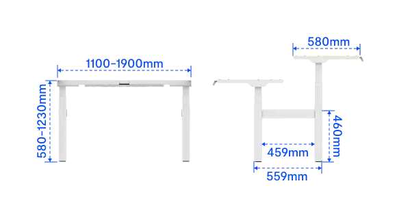Khung bàn nâng hạ E7H