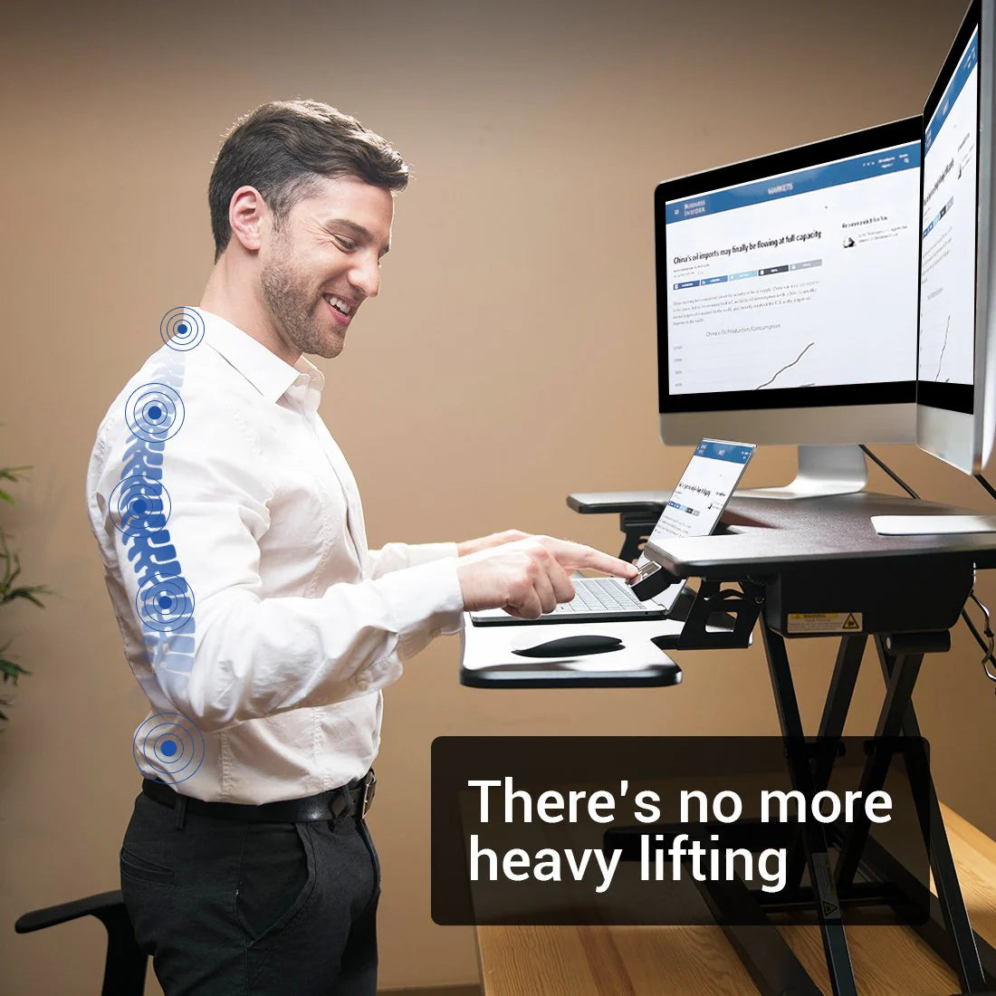 Bàn nâng máy tính EM7L