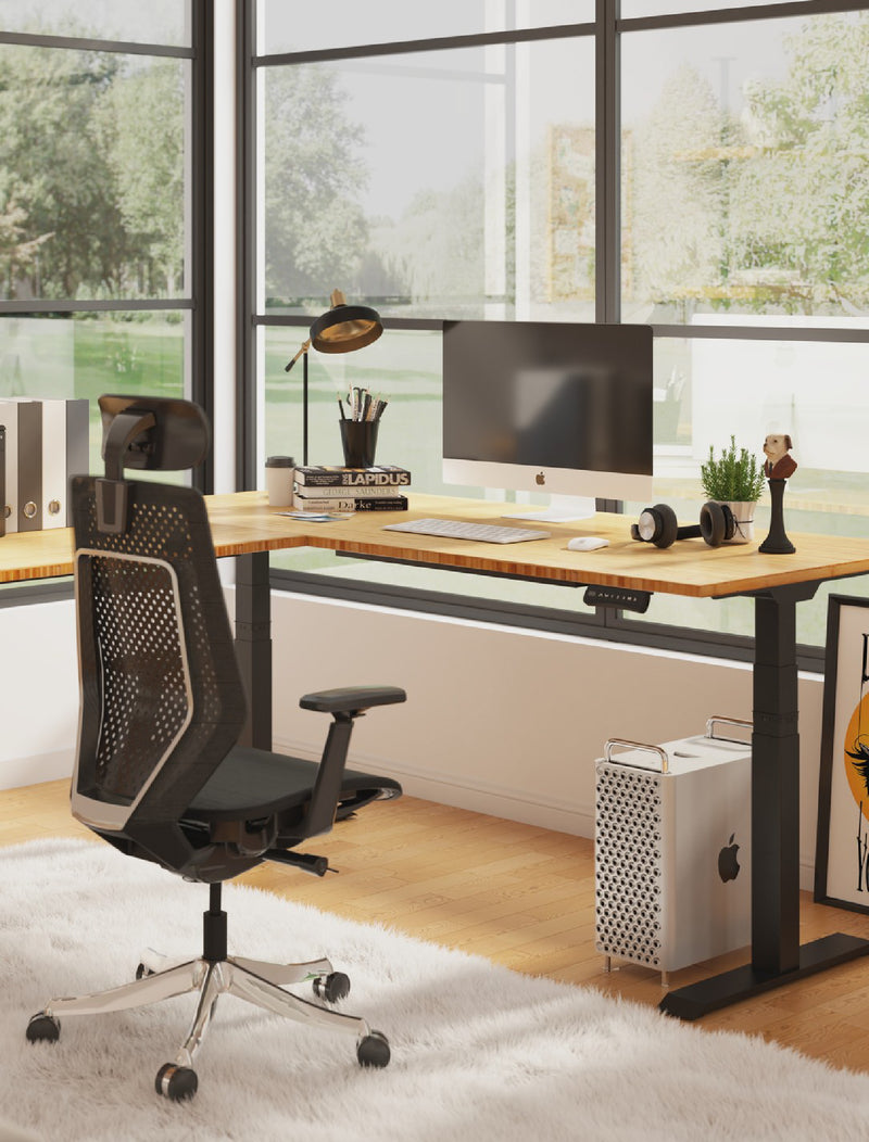 Bàn nâng hạ góc chữ L - E7T